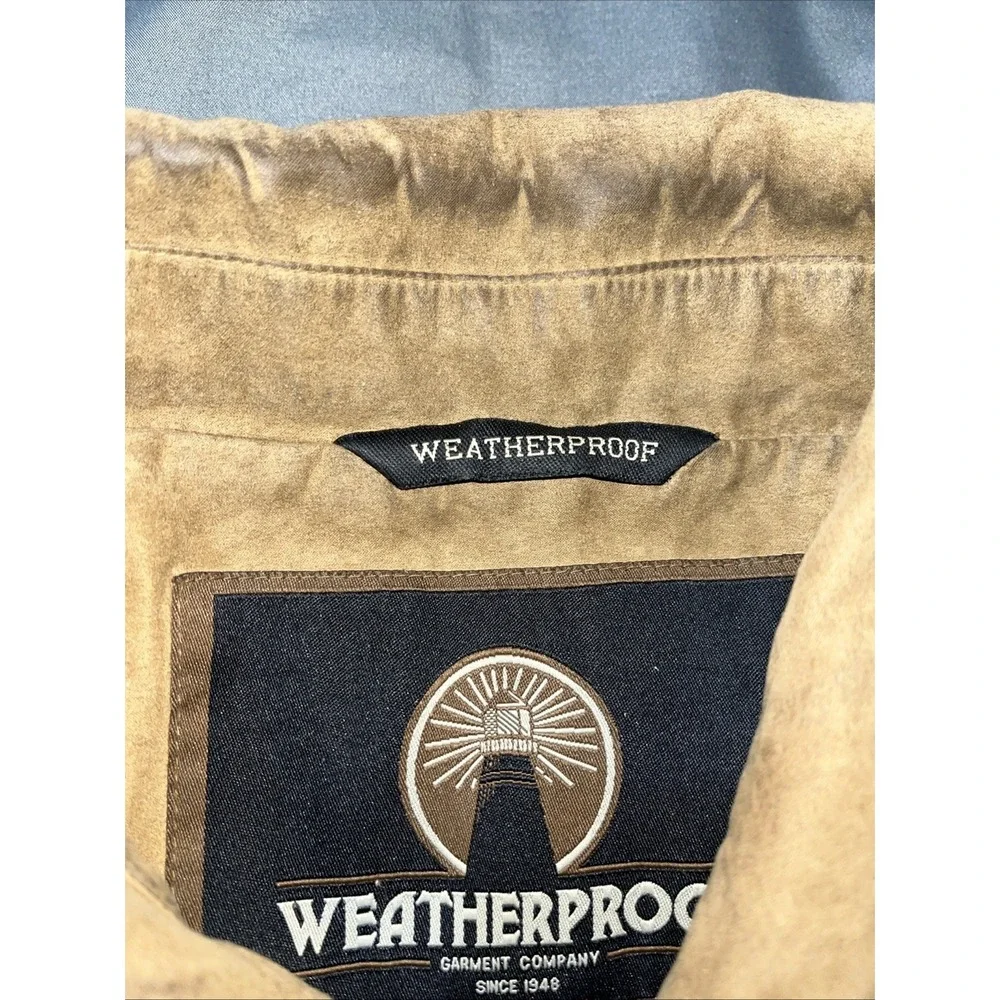Men's Weatherproof 2XL Relaxed Fit‎ Faux Suede Jacket Broken In See All Pictures